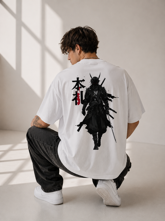 Shadow Ronin – Kanji Edition Oversized Tee
