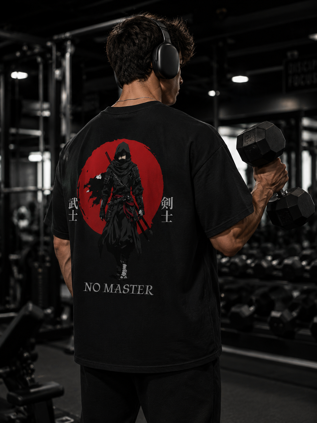 Shadow Ronin – No Master Oversized Tee