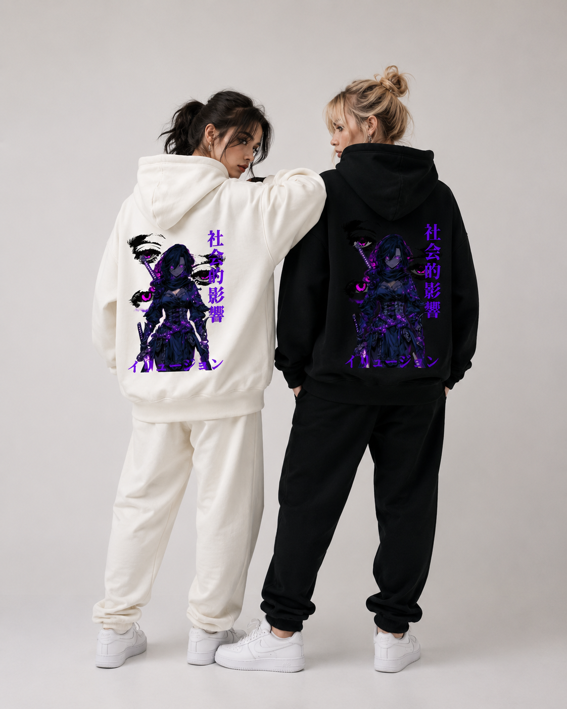 SHADOW EMPRESS – Oversized Anime Hoodie