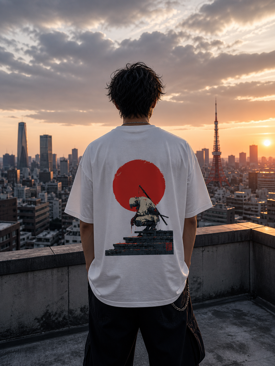 Last Stand-Oversized Samurai Shirt