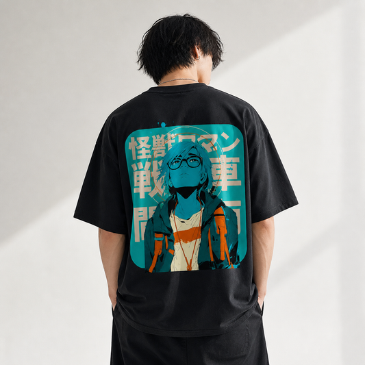 Silent Mind – Anime Oversized Shirt