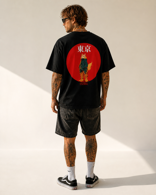 Red Sun – Tokyo Oversized Shirt