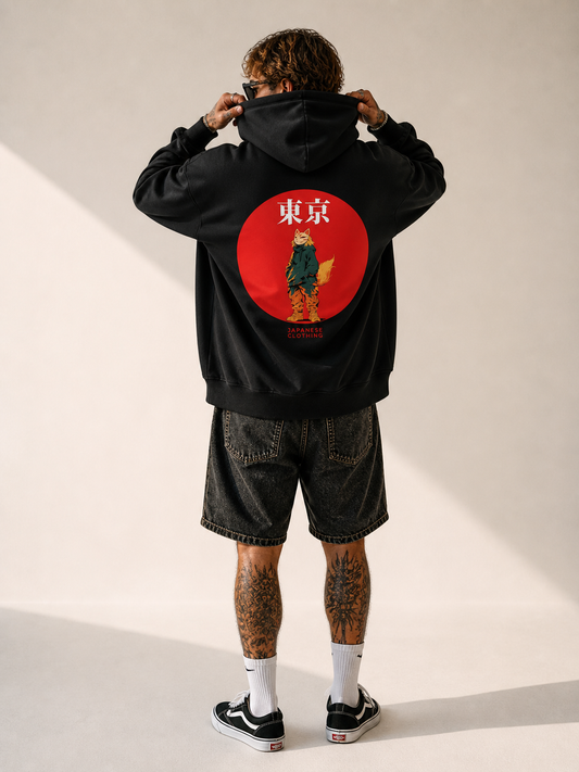 Red Sun – Tokyo Oversized Shirt