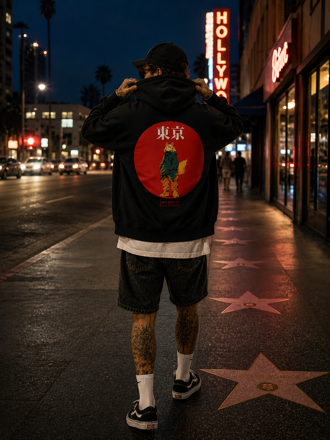 Red Sun – Tokyo Oversized Shirt